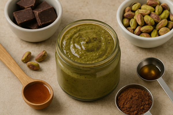 طرز تهیه کره پسته شکلاتی در منزل