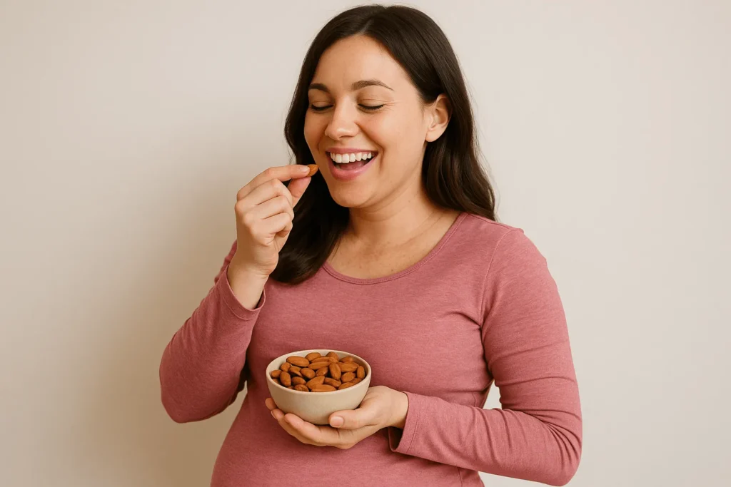 خواص بادام درختی برای زنان باردار