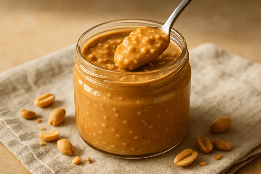  طرز تهیه کره بادام زمینی کرانچی