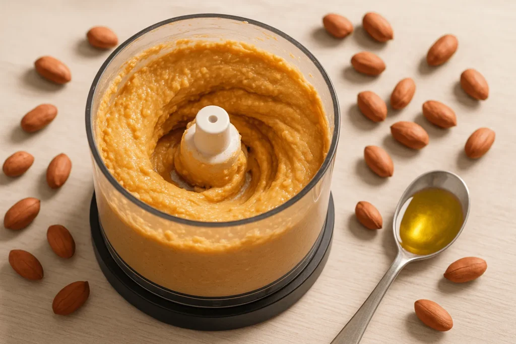 خرد کردن بادام زمینی در آسیاب