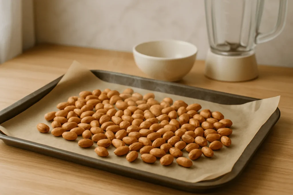 سرد کردن بادام زمینی