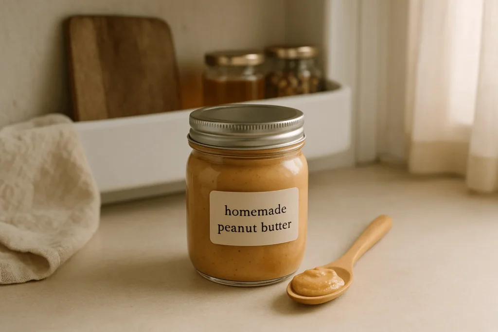 روش نگهداری کره بادام زمینی