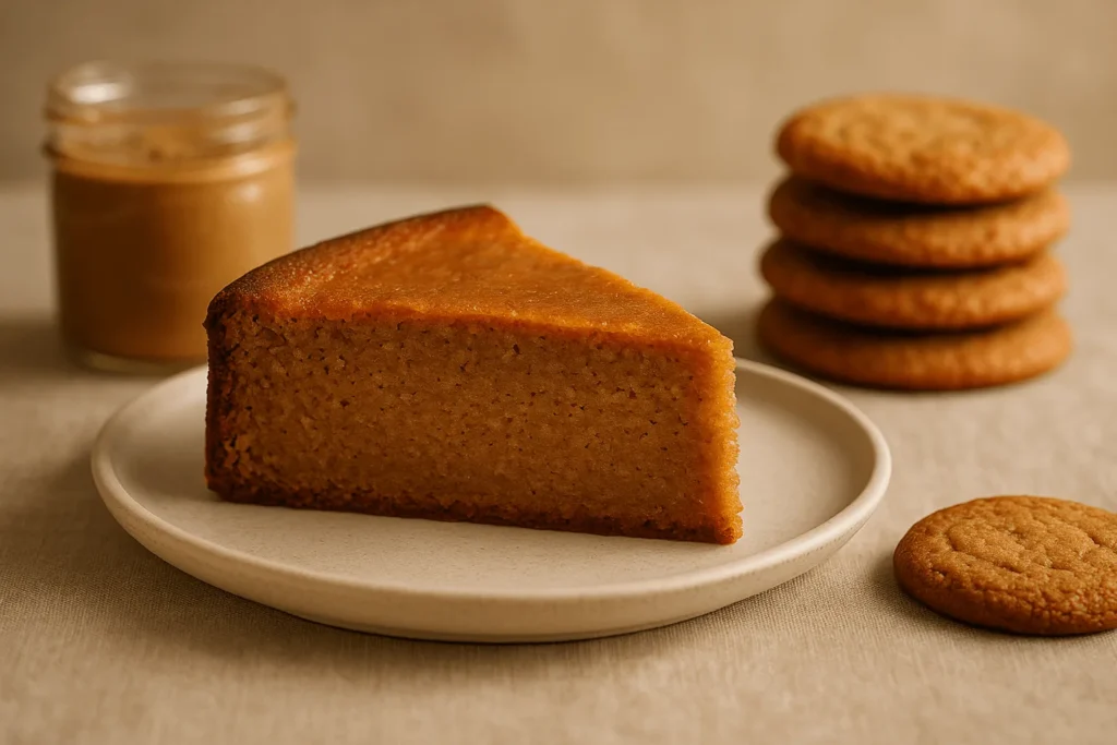 کیک با کره بادام درختی