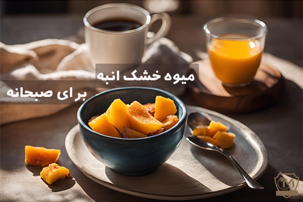 میوه خشک انبه برای صبحانه