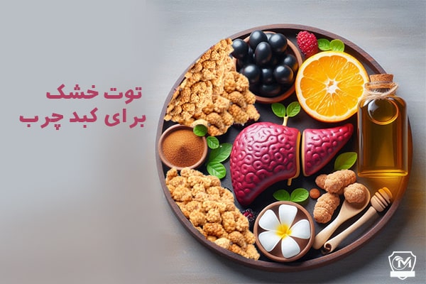 توت خشک برای کبد