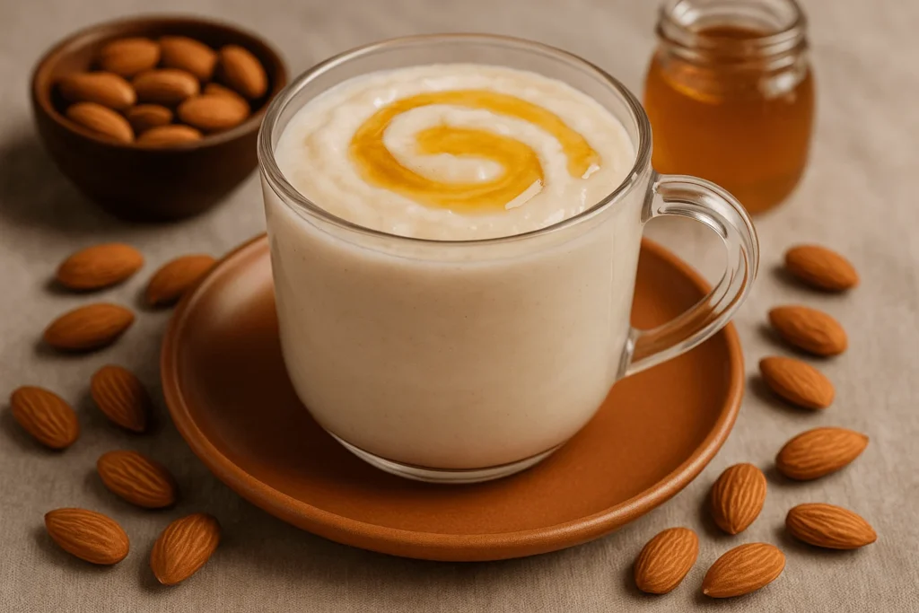 حریره بادام با عسل