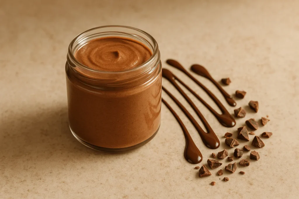 طرز تهیه کره فندق شکلاتی