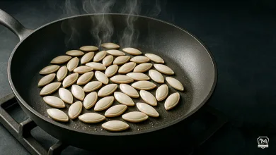 تخمه کدو بو داده در منزل