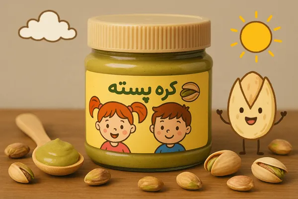کره پسته، برای کودکان خواص زیادی دارد.