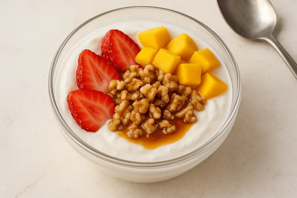 ماست و گردو