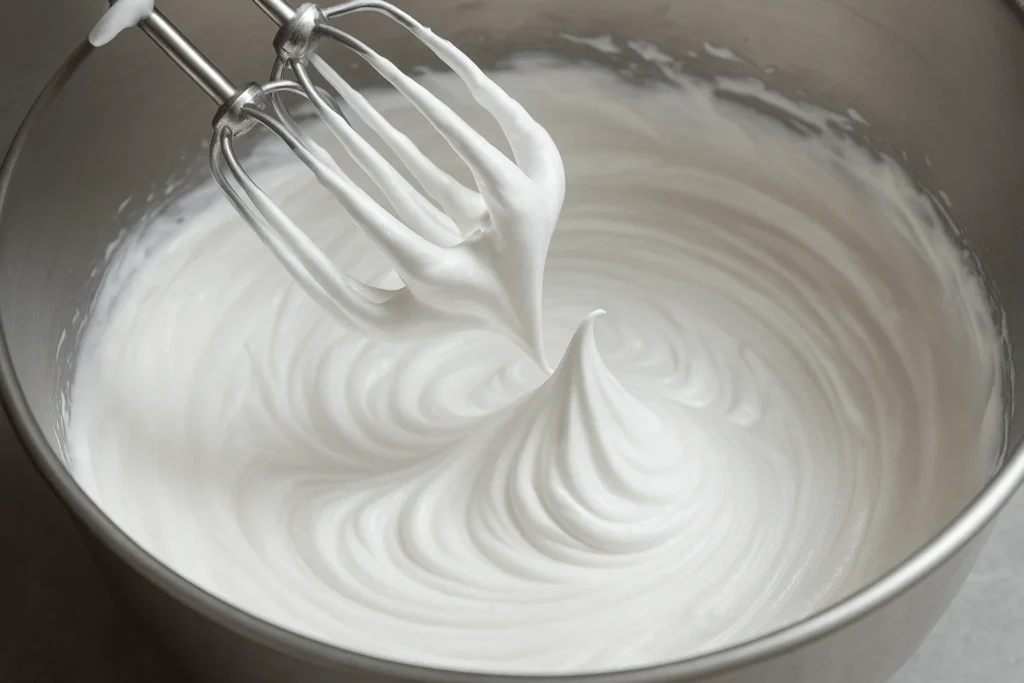 فرم گرفتن خامه قنادی.