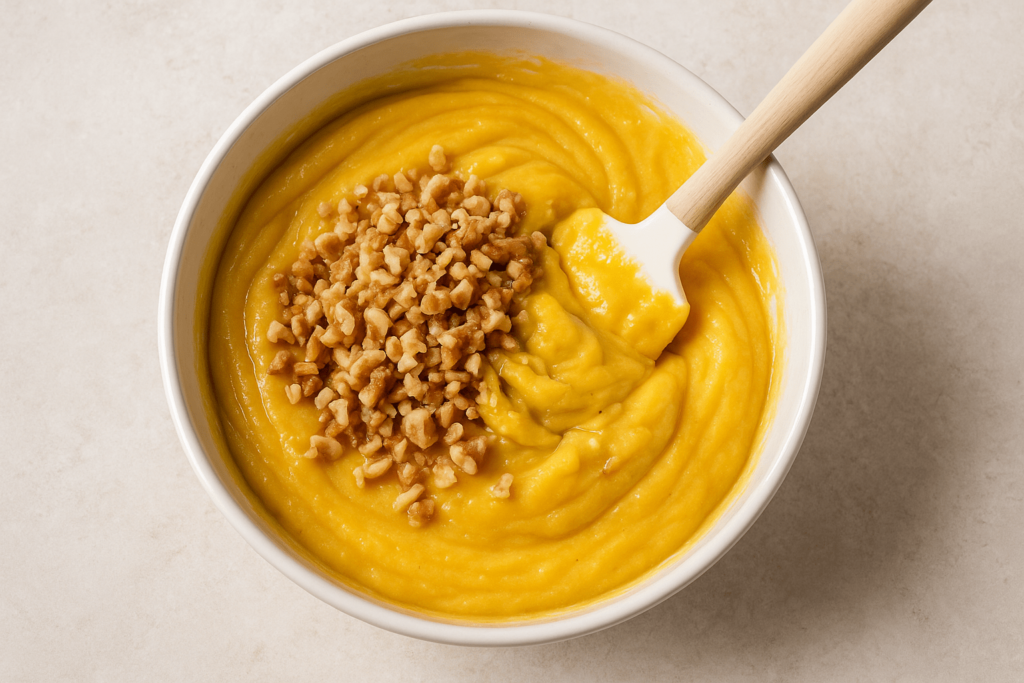 اضافه شدن گردو به مایه گردو