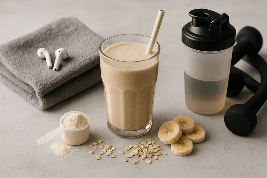 شیک کره بادام زمینی