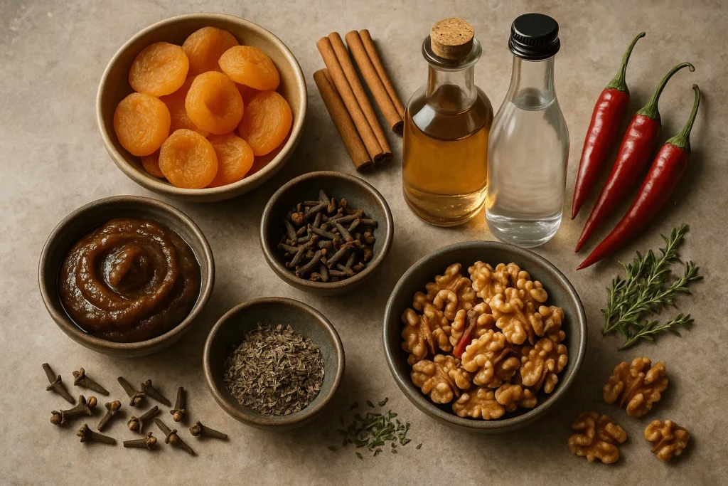 طعم‌ها و رسپی‌های متفاوت ترشی گردو