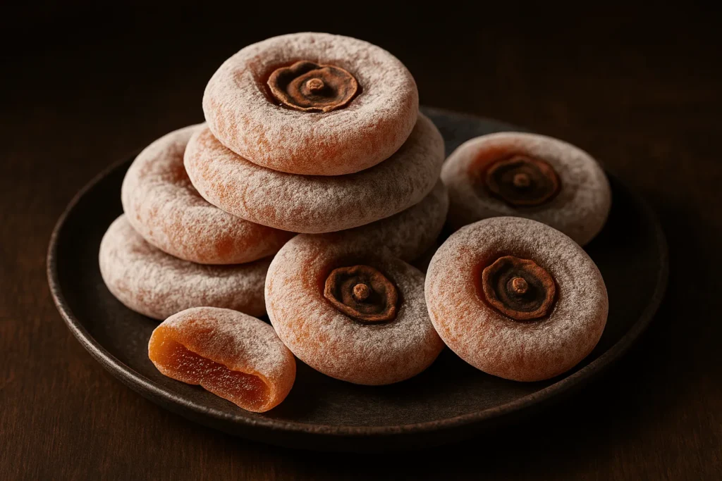 خشک کردن خرمالو به روش چینی