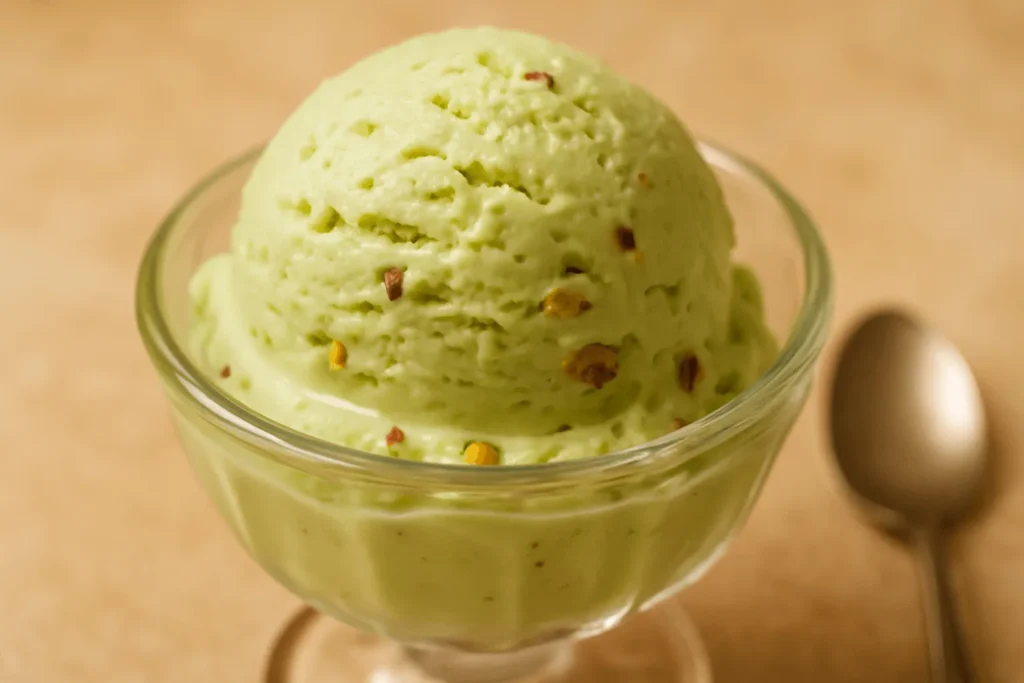 سرو بستنی پسته فوری