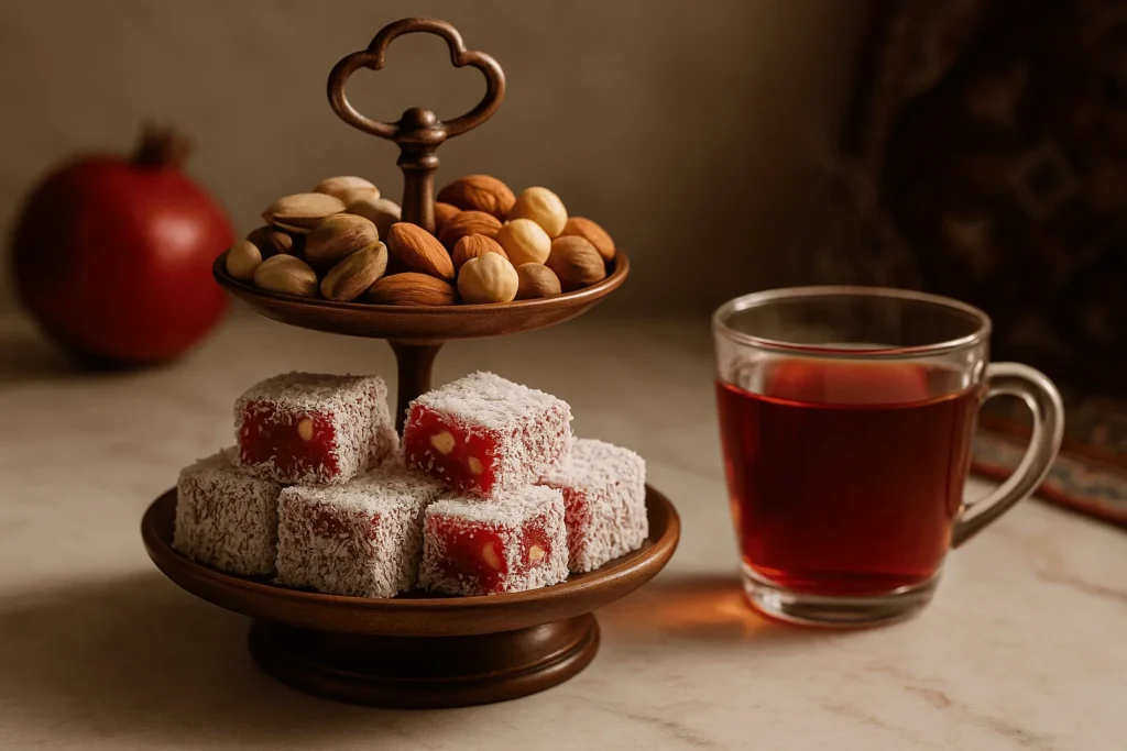 تزئین باسلوق انار