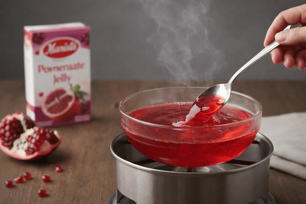 مرحله ششم: آماده سازی ژله