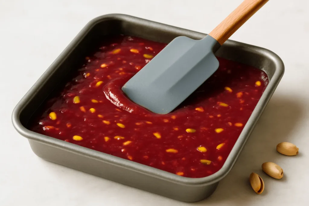 مرحله پنجم: ریختن مواد در قالب