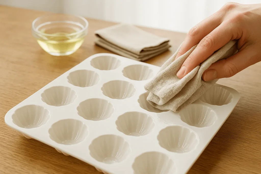 مرحله اول: آماده سازی قالب