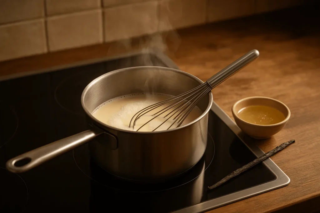 مرحله دوم: طرز تهیه پاناکوتا