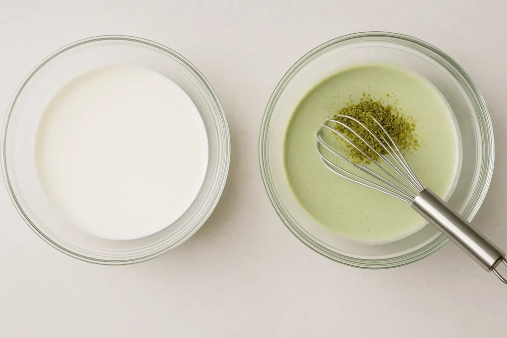 مرحله سوم: دو رنگ کردن پاناکوتا