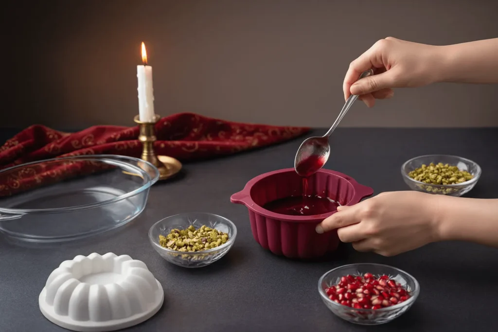 مرحله سوم: آماده سازی لایه ژلهای