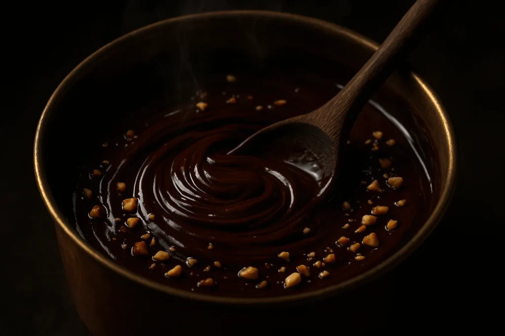 مرحله دوم: درست کردن گاناش