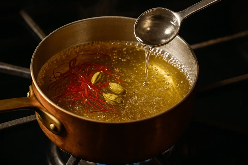 مرحله اول: آماده کردن شهد