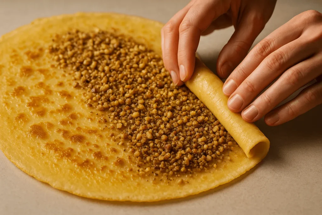  پخت خاگینه رولتی