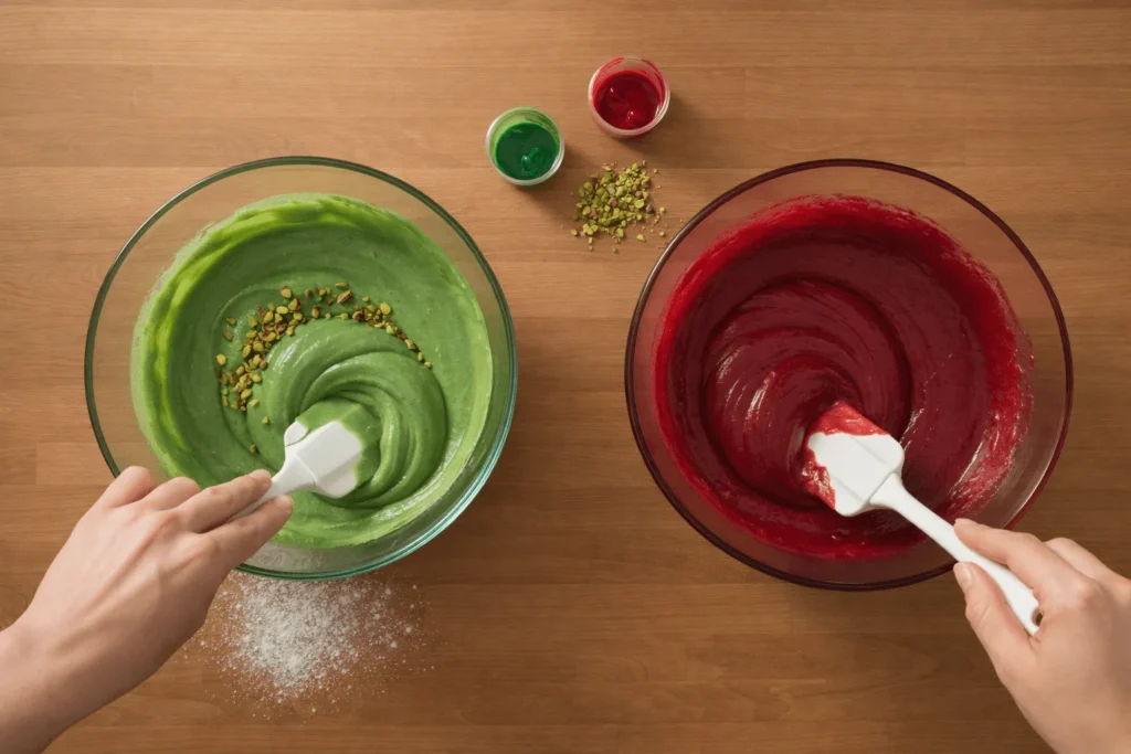 قدم ششم: اضافه کردن مواد خشک