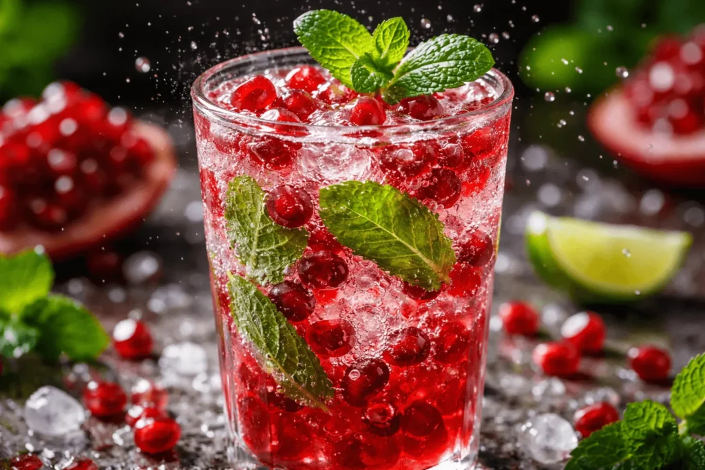 موکتل انار و نعناع