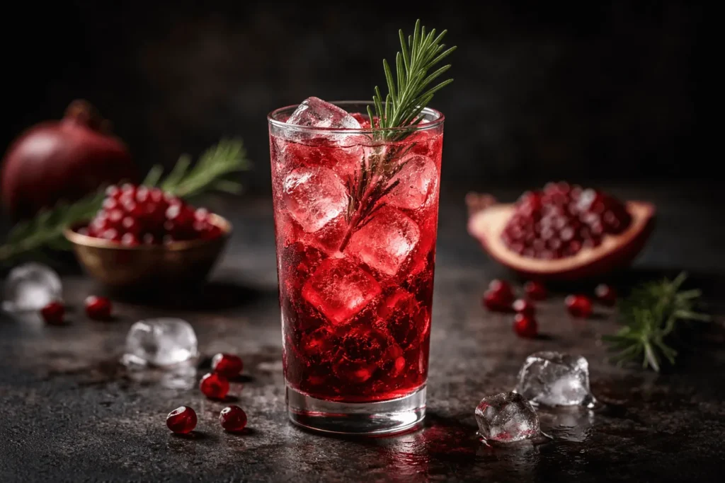 موکتل انار و رز ماری