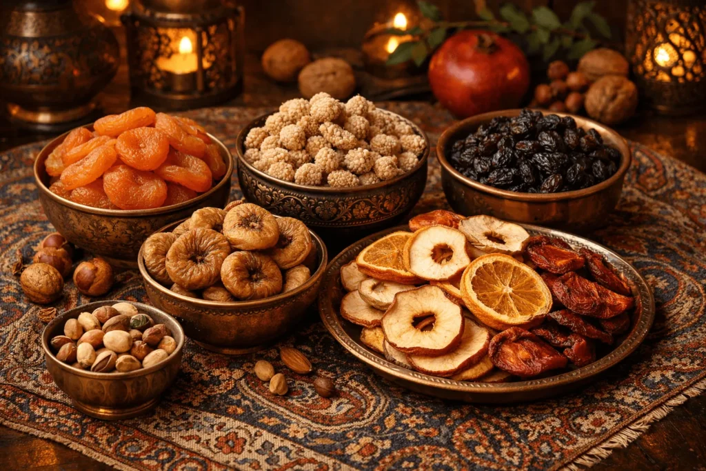  میوه‌های خشک و خشکبار سنتی