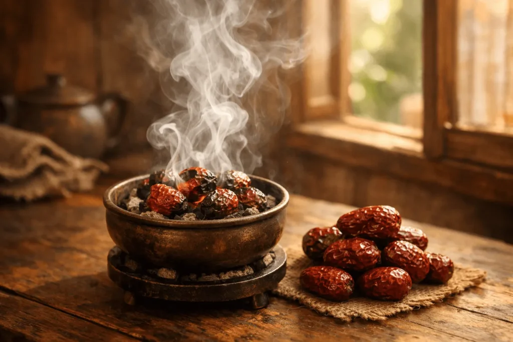 سوزاندن عناب برای سرماخوردگی