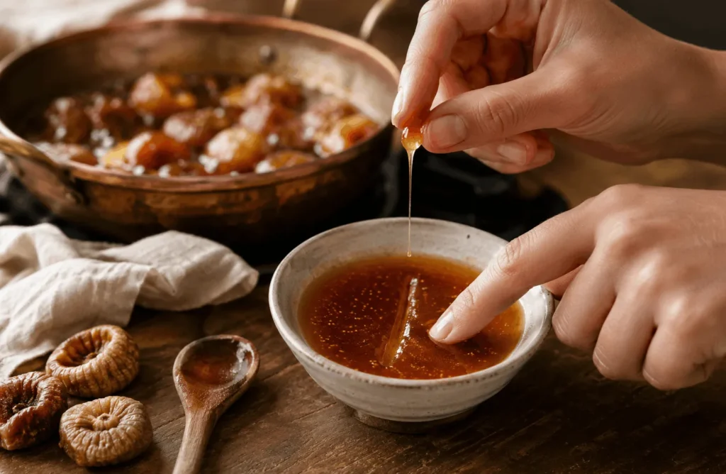 مرحله هفتم: تست قوام