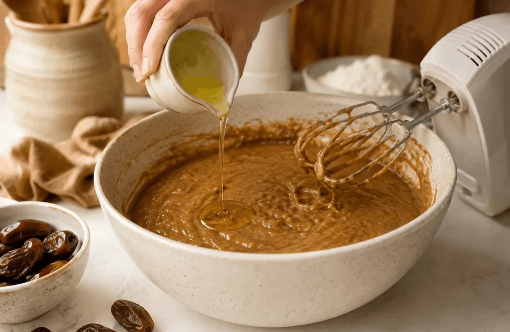 مرحله پنجم: اضافه کردن روغن