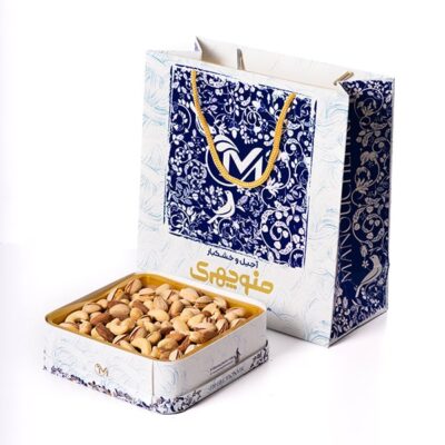 باکس هدیه آجیلی چهار مغز