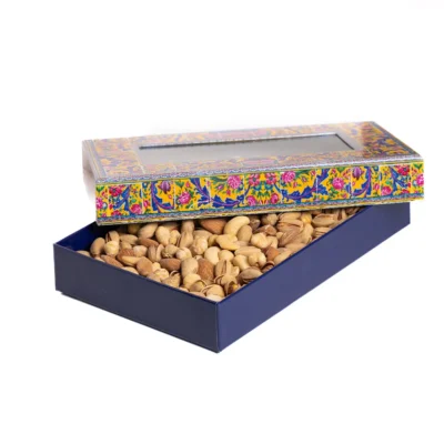 باکس هدیه آجیل چهار مغز اعلاء نصیر باز