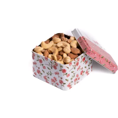 باکس هدیه حلبی گلریز باز