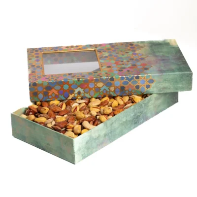 پک هدیه آجیل ممتاز ویترای پنجره دار باز