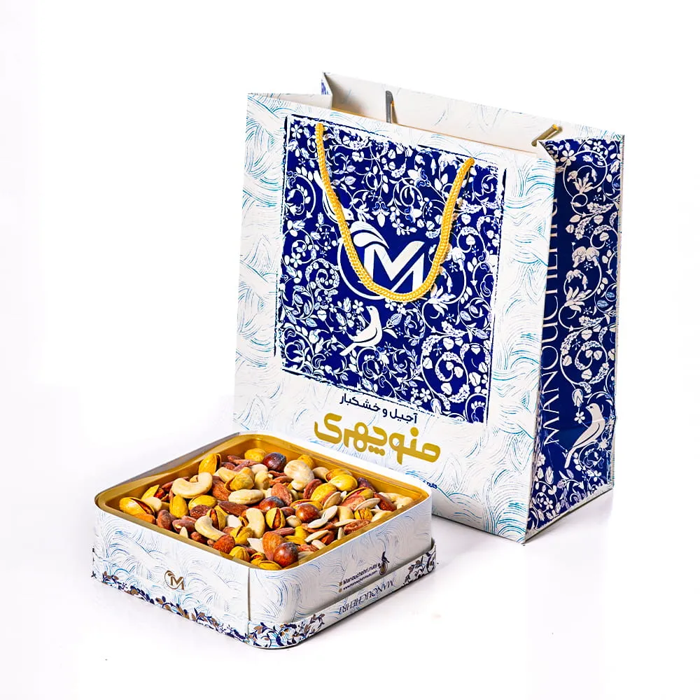 باکس هدیه آجیل بوستان 2 باکس هدیه آجیل بوستان 2