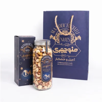 شیشه-ی-آجیل-مخلوط-ممتاز-نمکی